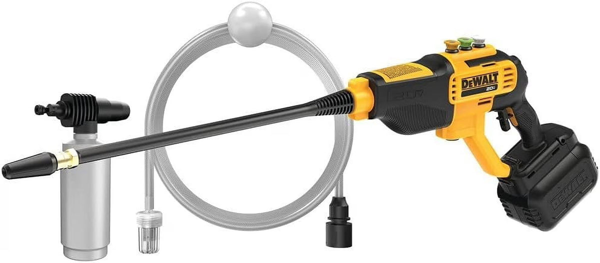 2026 NewDEWALT Cordless Pressure Washer, Power Cleaner, 550-PSI, 1.0 GPM, Battery & Charger Included DCPW550P1