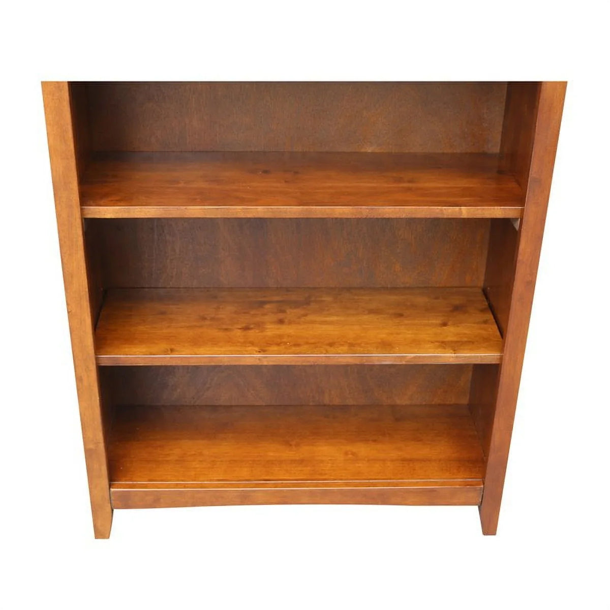 2026 NewInternational Concepts Solid Wood Shaker Bookcase, 72 in H