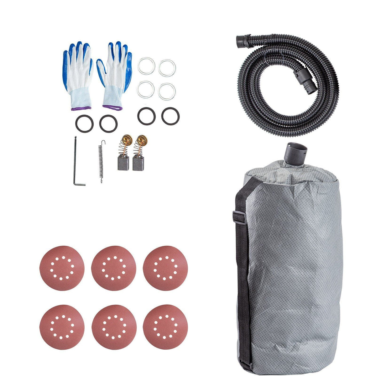 2026 NewDrywall Sander 850W, Electric Drywall Sander, Electric Sander, with LED Strip Light and Vacuum Bag, Variable Speed 800-1750 RPM, Foldable Sheetrock Sander, with Telescope Handle, Wall Sander