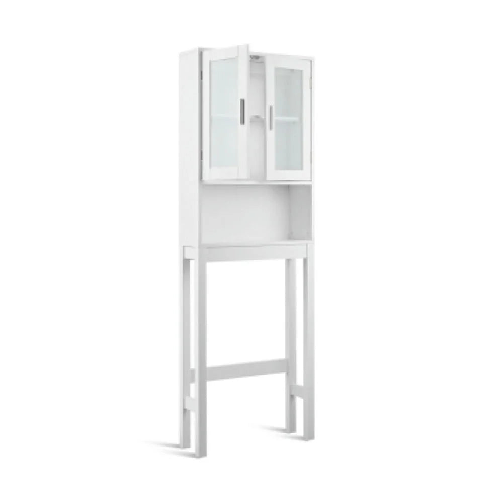 2026 NewYardi Yard Over the Toilet Bathroom Storage Cabinet with Adjustable Shelf, Bathroom Organizers and Storage
