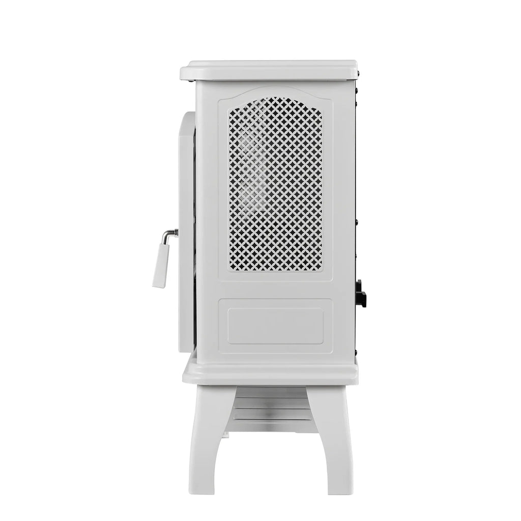 2026 NewClassicFlame 17.5"W Infrared Quartz Electric Stove Heater, Insignia Blue