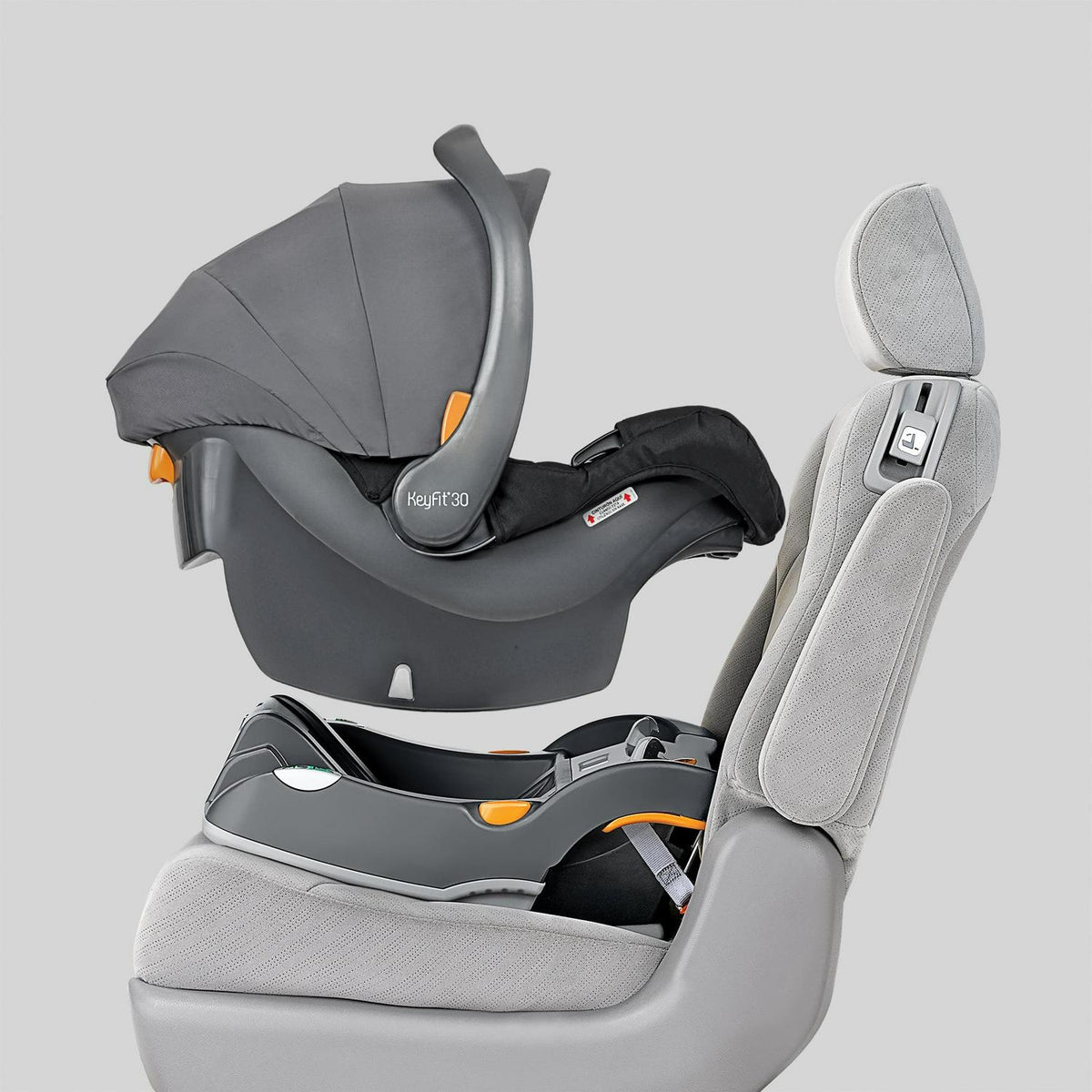 2026 NewChicco KeyFit 30 Infant Car Seat - Calla (Grey). New