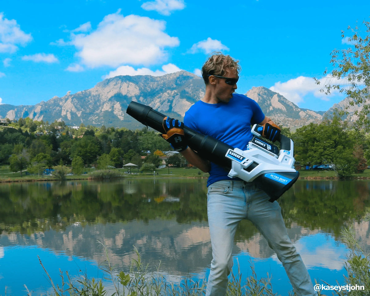 2026 New40-Volt Cordless SUPERCHARGE Brushless 650 CFM Blower (1) 5.0 Ah Lithium Ion Battery