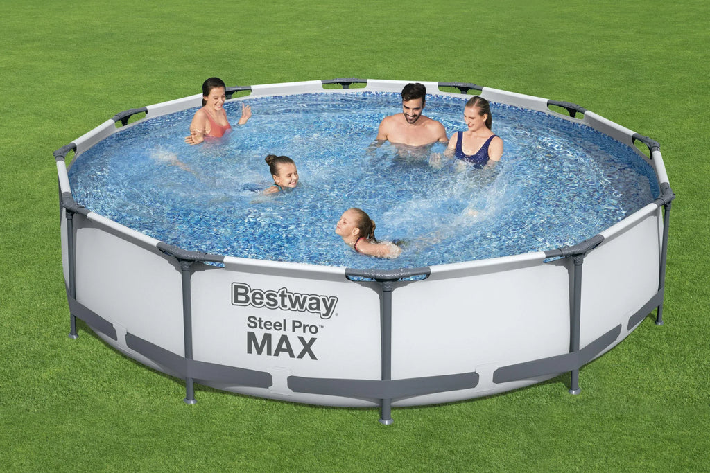 2026 NewBestway Steel Pro MAX 10' x 30" Above Ground Pool Set Round