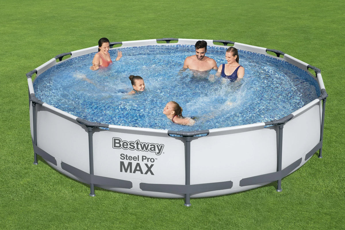 2026 NewBestway Steel Pro MAX 10' x 30" Above Ground Pool Set Round