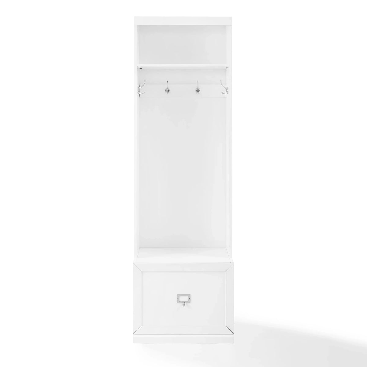 2026 New Crosley Furniture Harper Hall Tree in White