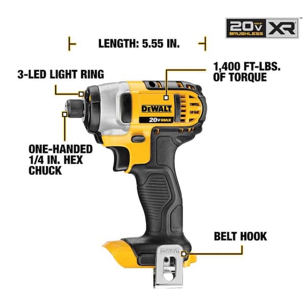 2026 New20V MAX Cordless 7 Tool Combo Kit with TOUGHSYSTEM Case, (1) 20V 4.0Ah Battery and (2) 20V 2.0Ah Batteries