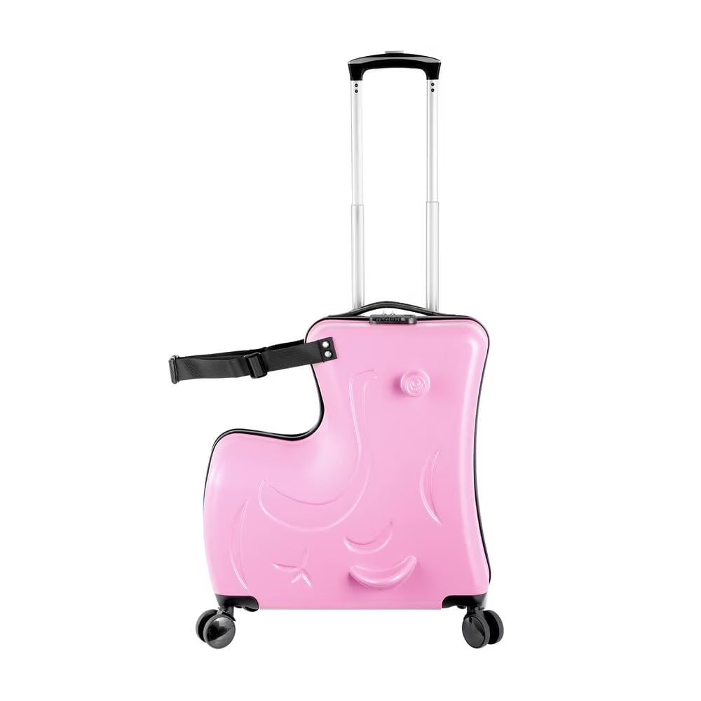 2026 NewTOHU Kids Luggage, Kids Ride-on Luggage with Spinner Wheels Suitcase, Kid's Ride-On Suitcase Help Your Child Relax