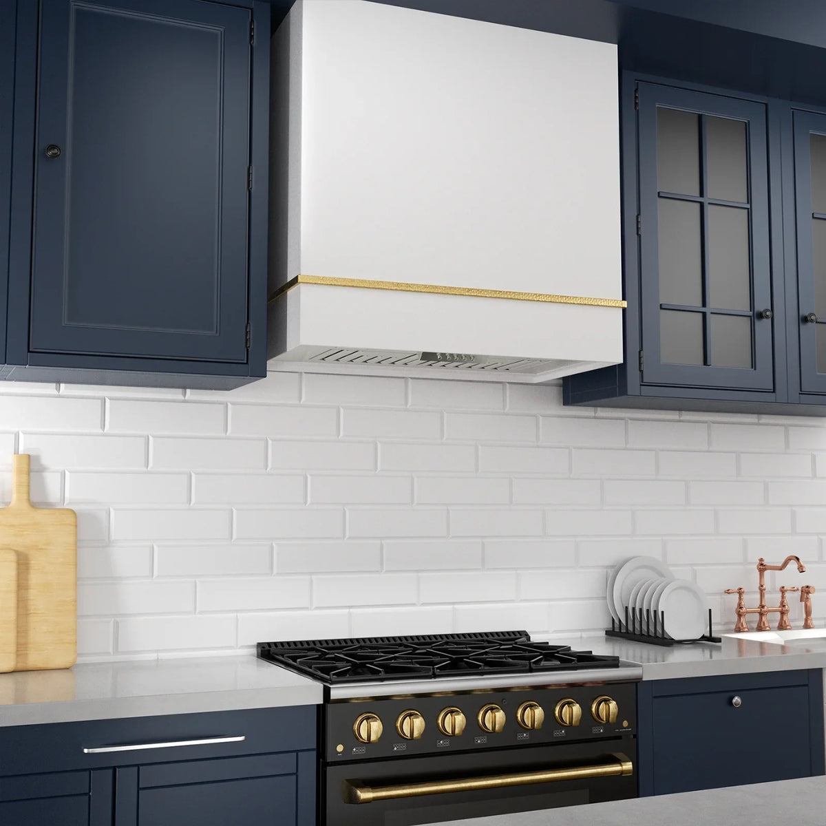 2026 New Akicon Range Hood 30 Inch, 600 CFM Ducted Vent Hood, Stainless Steel Box Kitchen Hood with 2 LED Lights, Removable Baffle Filters