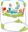 2026 NewFisher-Price Baby Bouncer Fitness Fun Folding Jumperoo Infant Activity Center with Lights & Music. Unisex