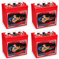 US Battery US8VGC T875 8 Volt, 170 AH Deep Cycle Battery - 4 Pack