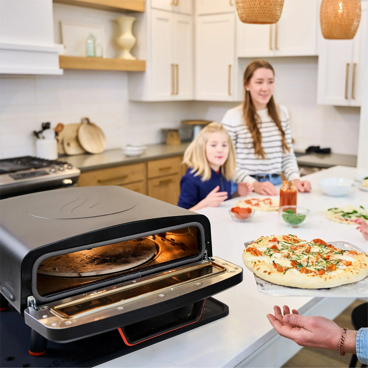 2026 NewBlackstone 14" Electric Tabletop Pizza Oven with Rotating Pizza Stone