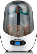 2026 NewBaby Brezza Baby Bottle Sterilizer and Dryer Machine Electric Steam Sterilization - Pacifiers. Glass. Plastic. and Newborn Feeding Bottles