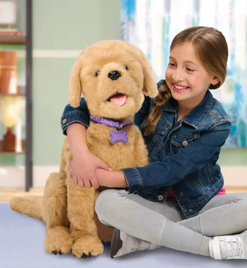 2026 NewFurReal Biscuit My Lovin" Pup-22 INCH- Responds To Voice Commands- Animatromic Motion Activated Life Size
