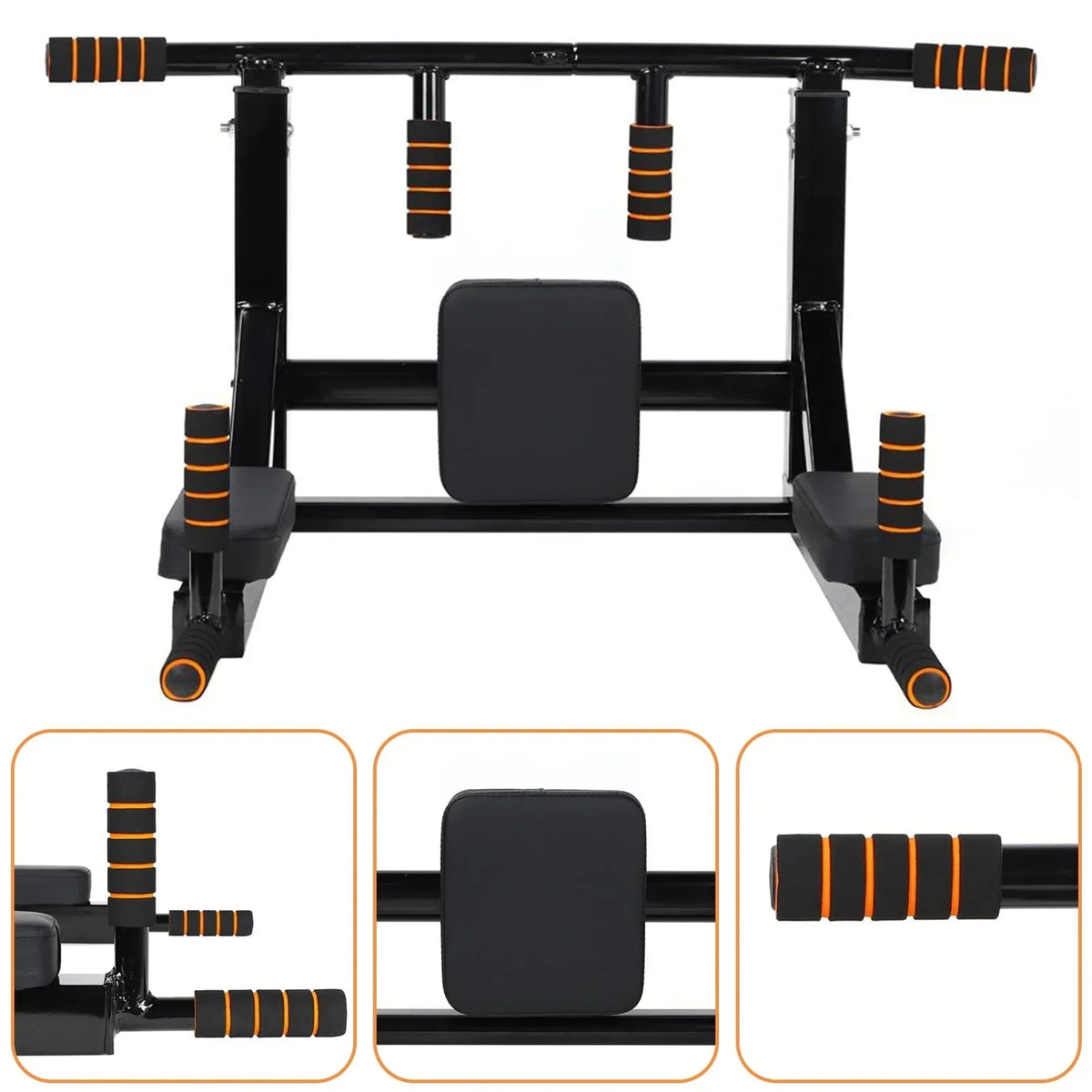2026 NewDual-Use Wall-Mounted Pull-up Bar for Home Gym Strength Training Equipment Chin Up Steel Bar