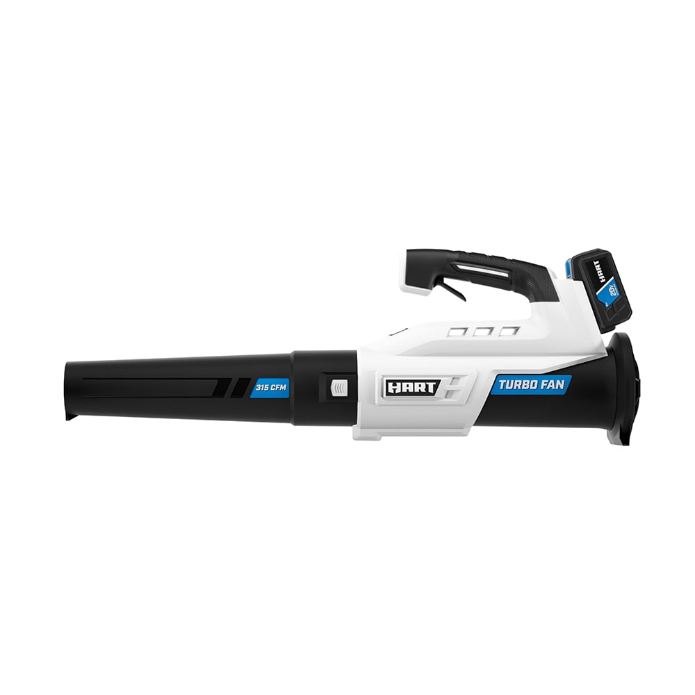 HART 20V Cordless Turbo Fan Leaf Blower (1) 4.0Ah Lithium-Ion Battery