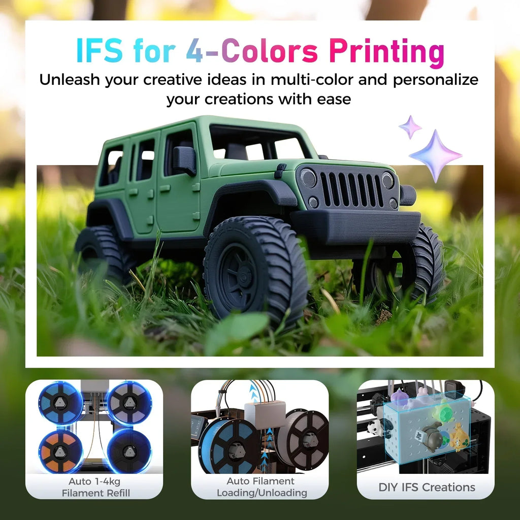 2026 NewFlashforge 3D Printer Adventurer 5M, 3D Printers for Beginners Home DIY, High Speed Print Size 8.7 x 8.7 x 8.7in, Black