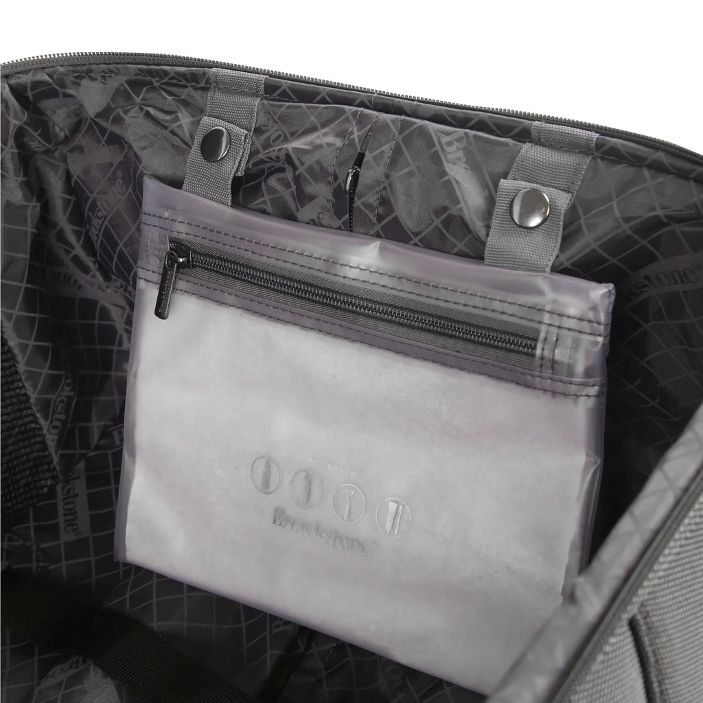 2026 NewBrookstone Harbour 22" Softside Carry-on Spinner Luggage - Dark Charcoal