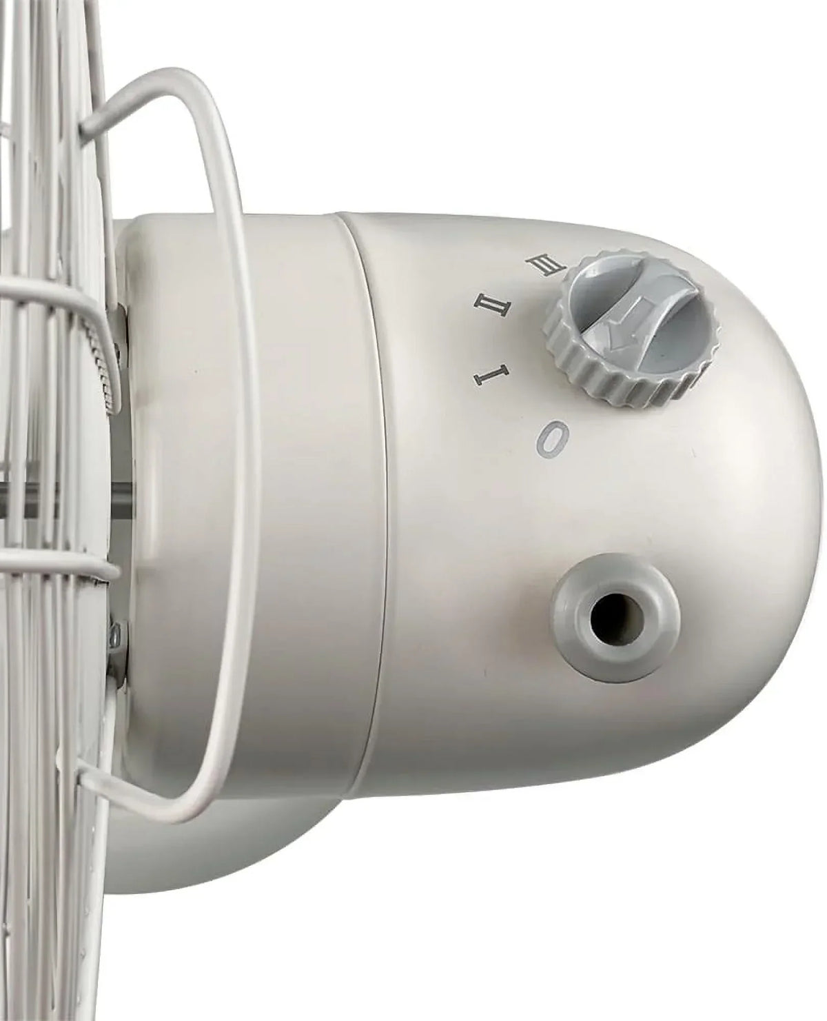 2026 NewGood Housekeeping Retro All-Metal Table Fan (92618) with 3 Speed Settings, Wide Oscillation, and Carrying Handle"