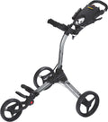 2026 NewBag Boy Golf Compact 3 Silver/Black Pull Cart