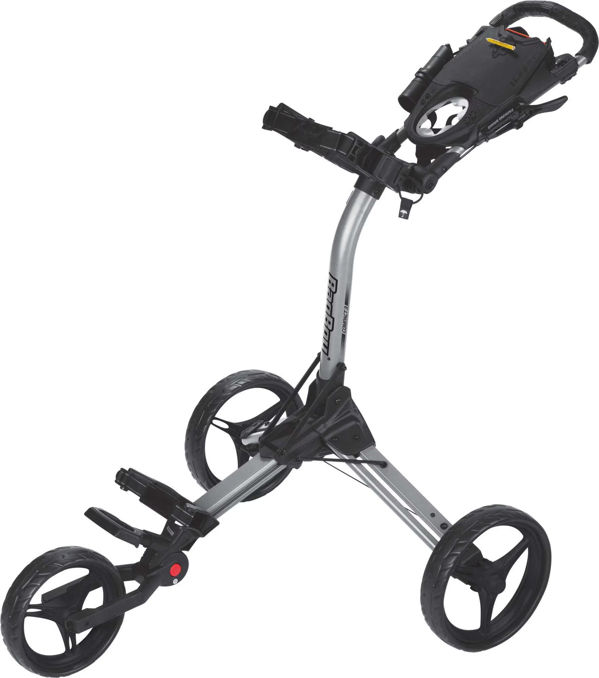 2026 NewBag Boy Golf Compact 3 Silver/Black Pull Cart
