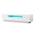 Artiss TV Unit Entertainment Unit Storage Drawer RGB LED 180cm White