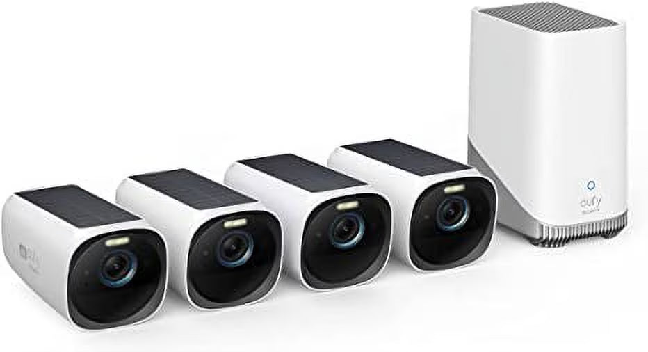 2026 NewEufy eufyCam 3 S330 Outdoor 4K Network Camera, Color, White