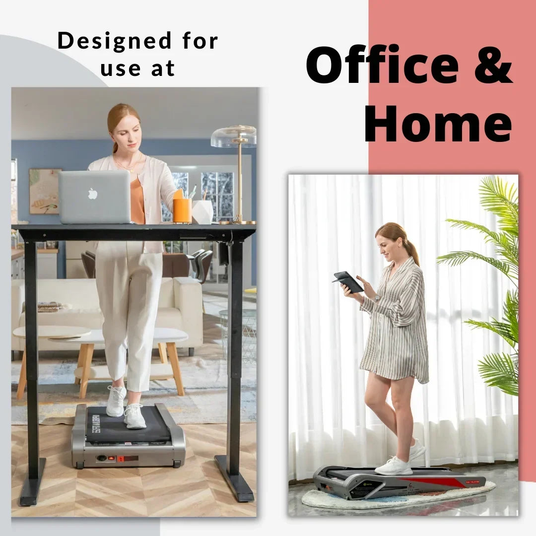 2026 NewEgofit Walker Pro Smallest Under Desk Electric Walking Treadmill for Home 2.0HP 5° Incline