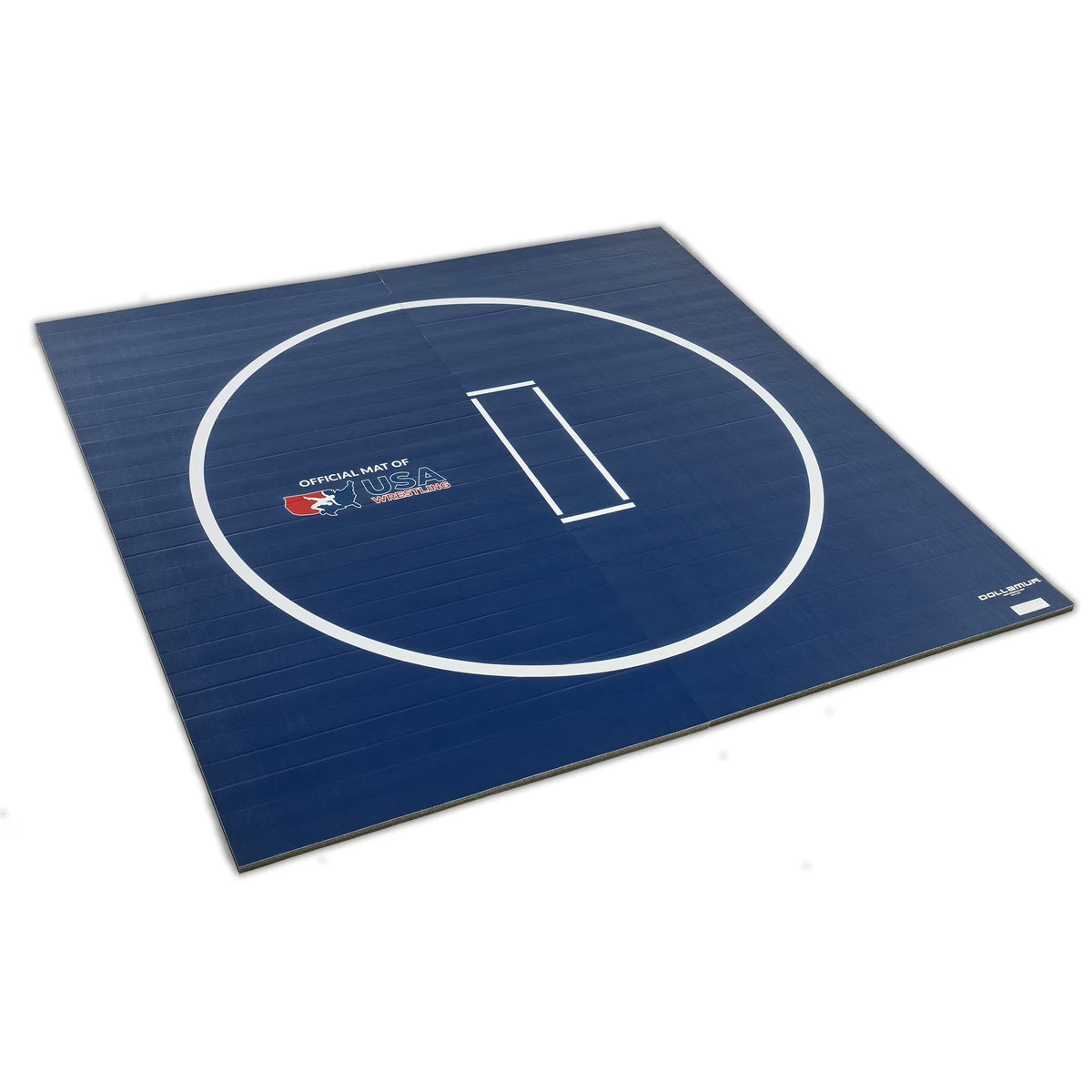 2026 NewDollamur 10'x10' Wrestling Mat, Black, Gymnastics, with Circles