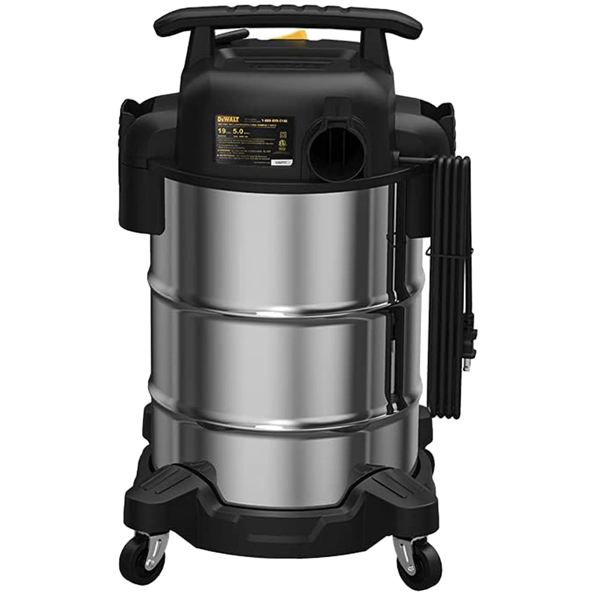 2026 NewDewalt DXV08SA Stainless Steel Wet/Dry 8-Gallon 5 HP Vacuum (Retail)