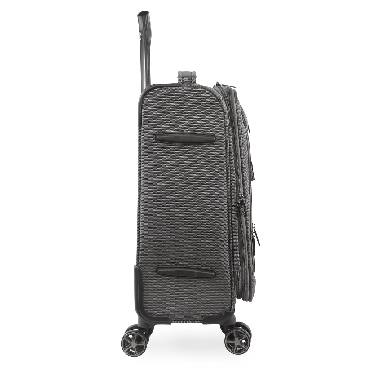 2026 NewBrookstone Harbour 22" Softside Carry-on Spinner Luggage - Dark Charcoal
