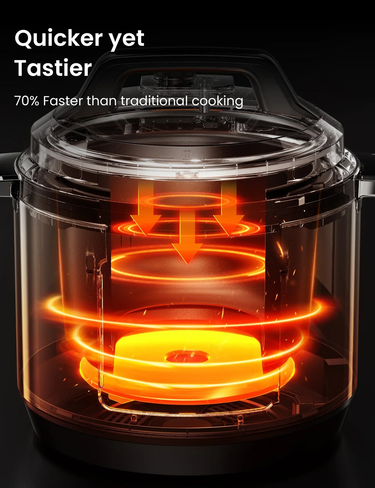 2026 NewCOMFEE" 16 in 1 Electric Pressure Cooker Instant Multi Cooker Olla de Presion Non-Stick Pot Yogurt Maker Rice Cooker Slow Cooker Saut" Steamer 8 Quarts Stainless Steel