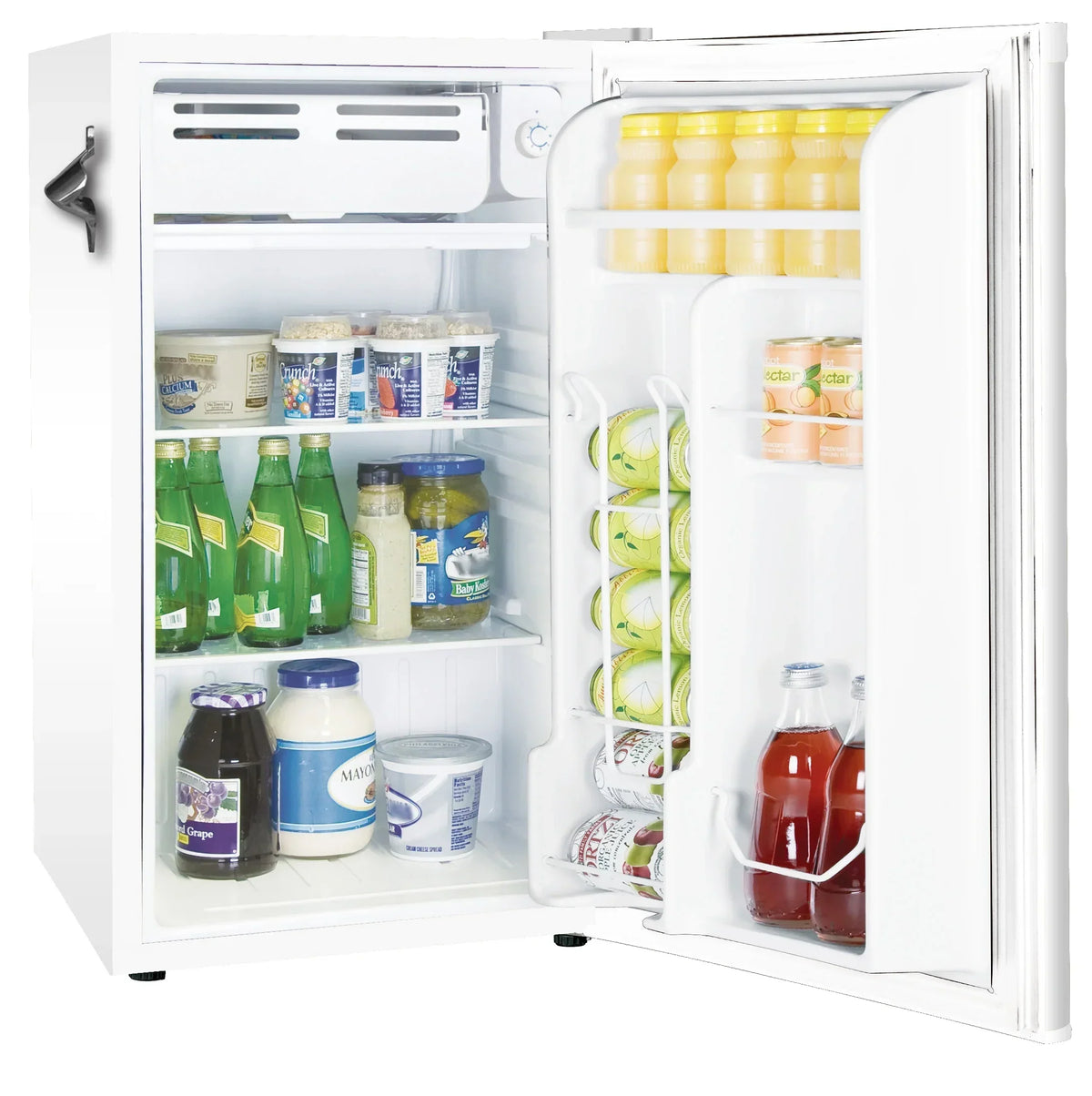 2026 NewFrigidaire EFR376-C-PINK 3.2-Cu.-Ft. 65-Watt Retro Bar Fridge with Side Bottle Opener (Pink)