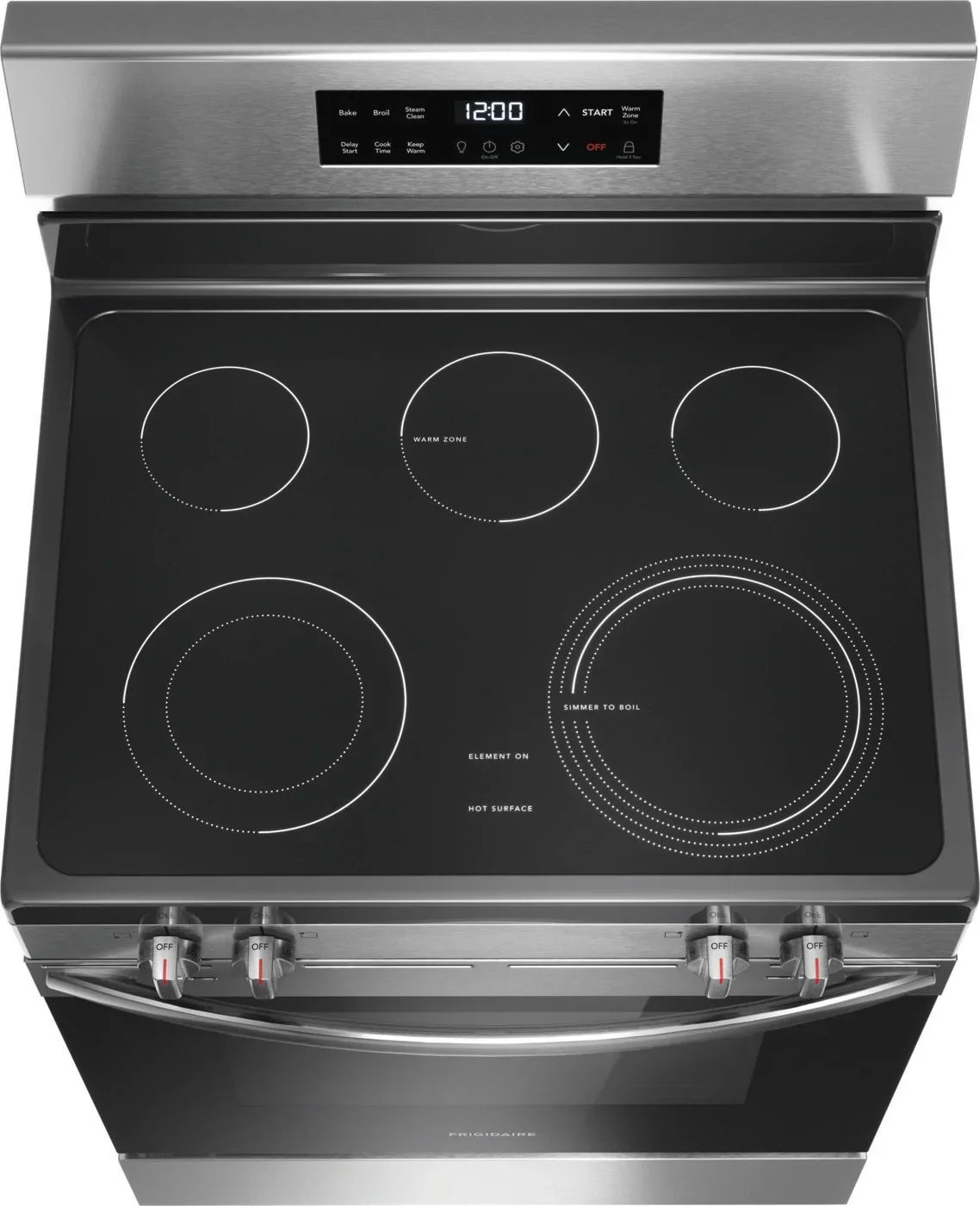2026 NewFrigidaire FCRE3062AS 30" Electric Range with Steam Clean, Stainless Steel