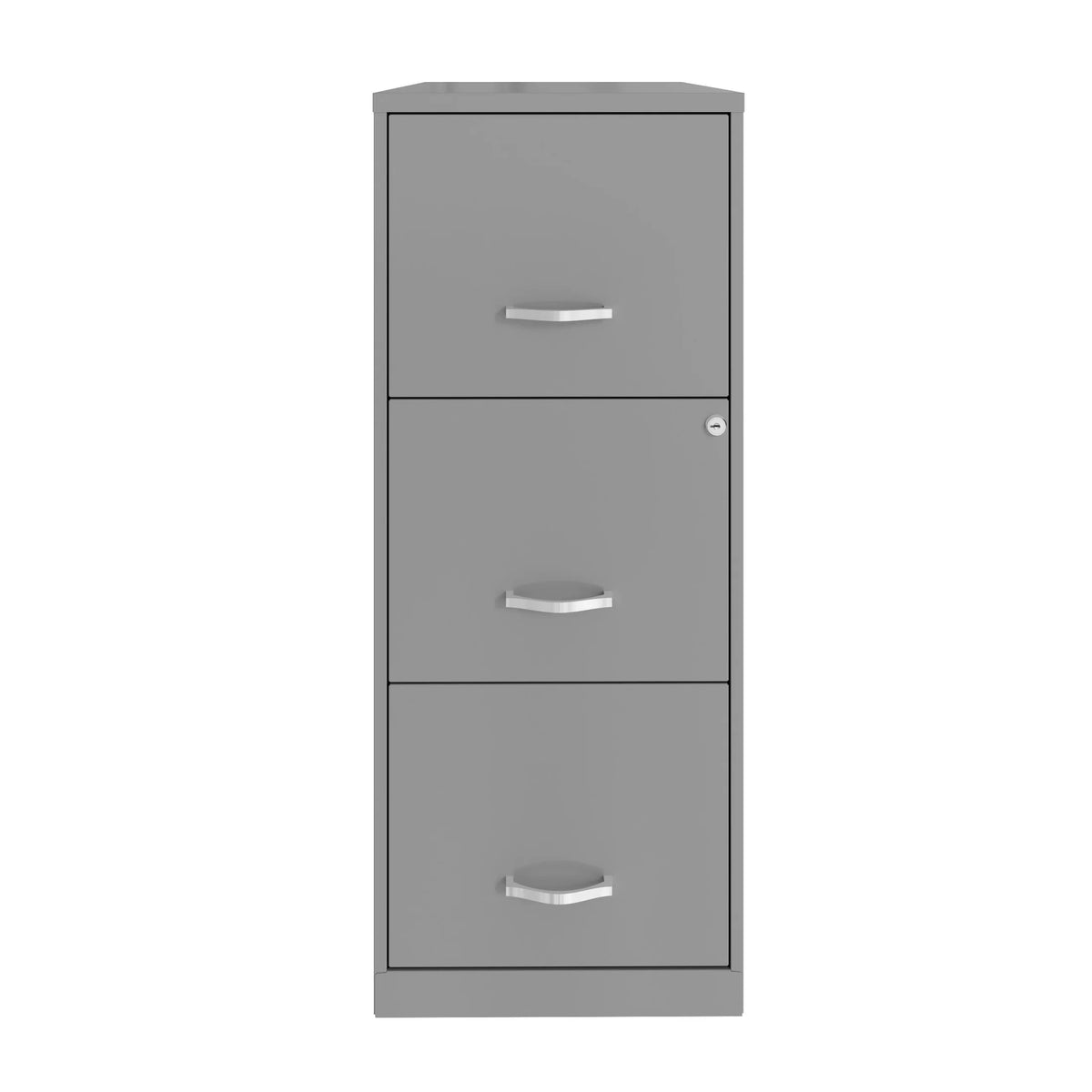 2026 NewSpace Solutions 18" Deep 3 Drawer Smart Letter Width Vertical File Cabinet, Navy