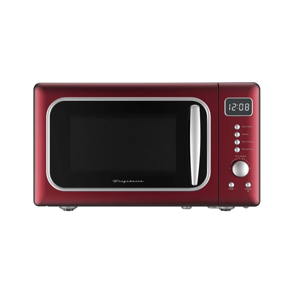 2026 NewFrigidaire 0.7 Cu. Ft. Retro Countertop Microwave Oven, Black and Gold