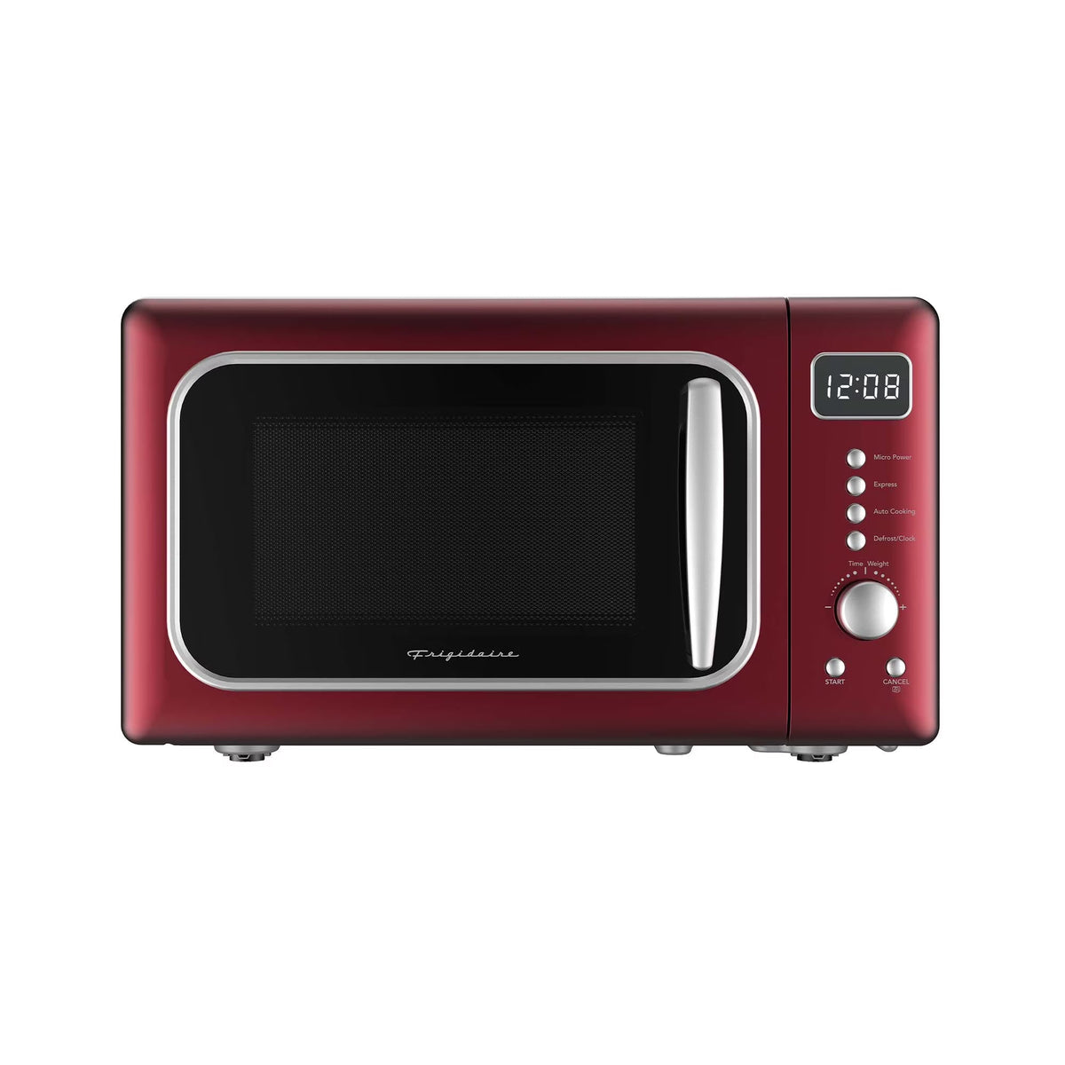 2026 NewFrigidaire 0.7 Cu. Ft. Retro Countertop Microwave Oven, Black and Gold