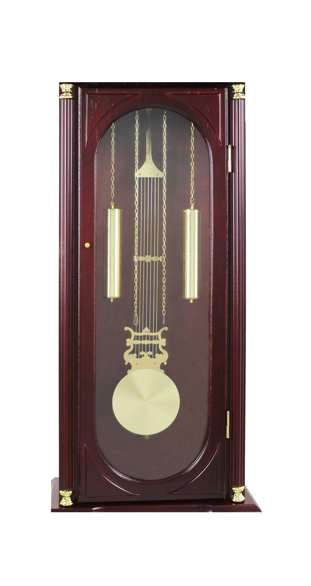 2026 New72" Floor Standing Grandfather Clock in Cherry Finish
