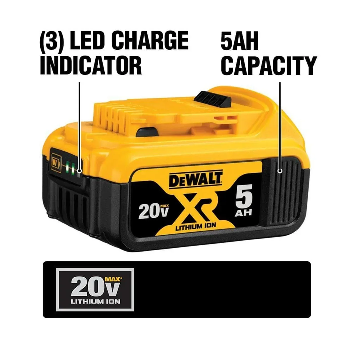 2026 NewDeWalt 20V MAX XR Brushless Cordless Handheld Blower Kit (5.0AH)
