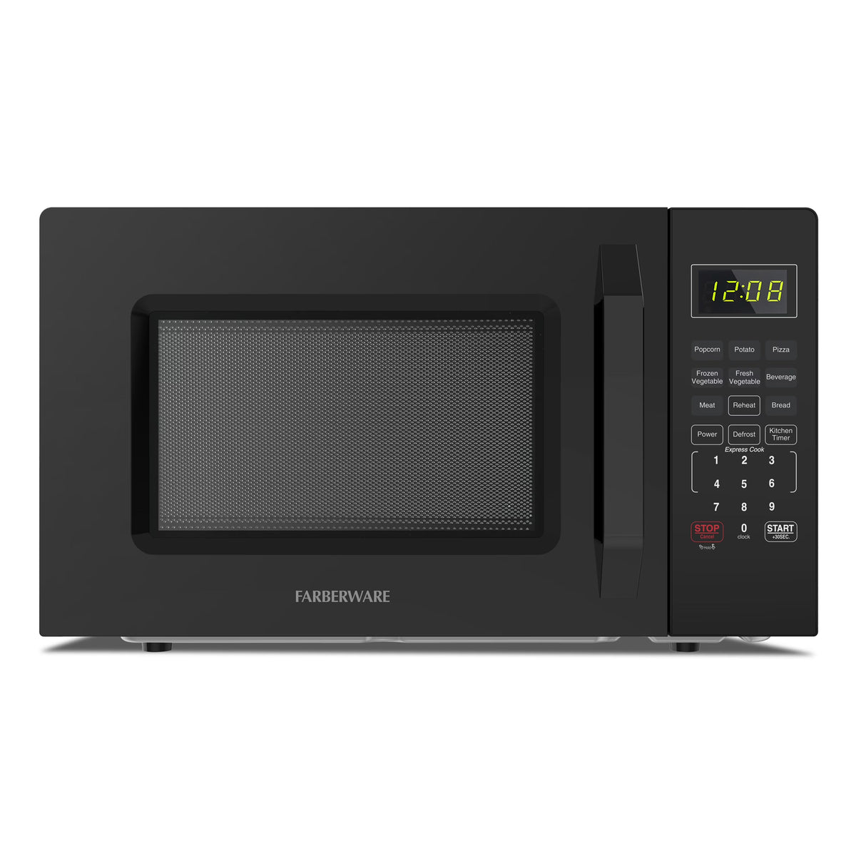 2026 NewFarberware 1.1 Cu. Ft. 1000-Watt Compact Microwave Oven, Black