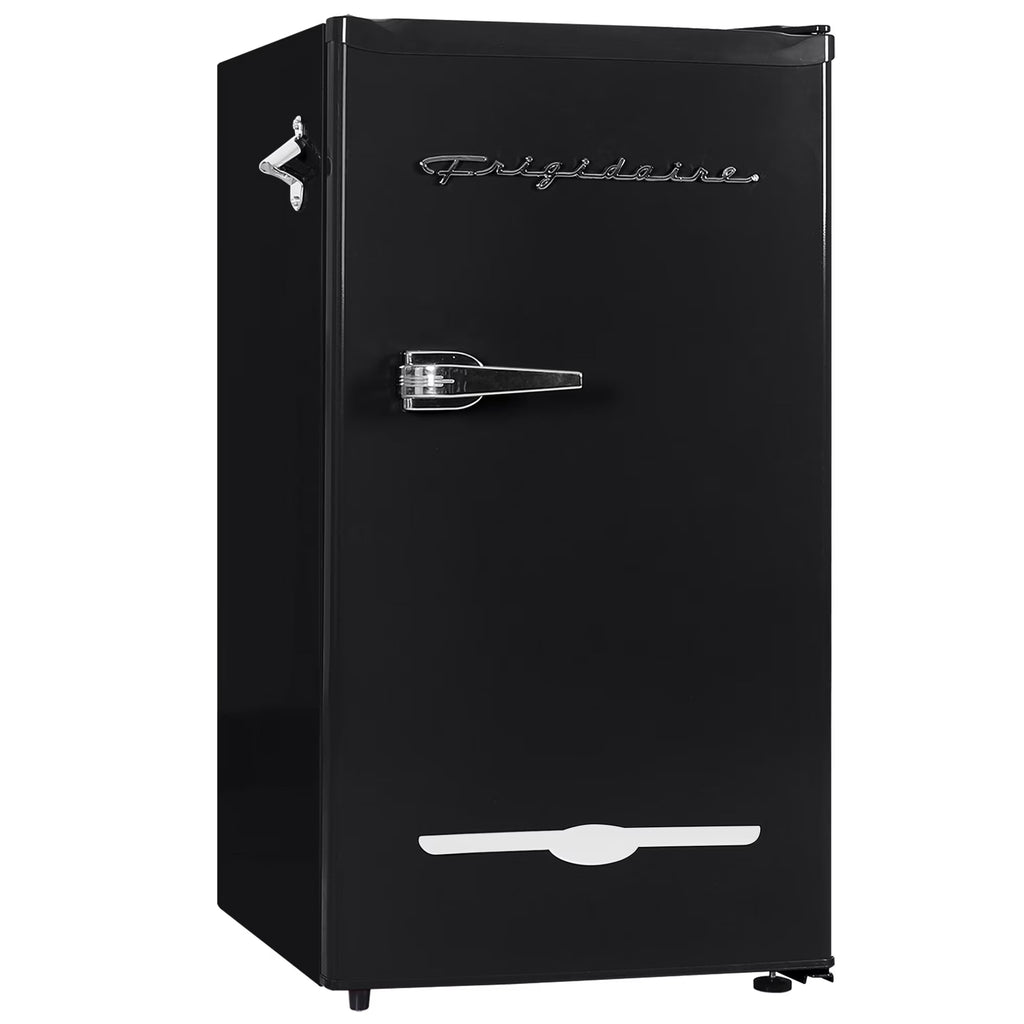 2026 NewFrigidaire EFR376-C-PINK 3.2-Cu.-Ft. 65-Watt Retro Bar Fridge with Side Bottle Opener (Pink)