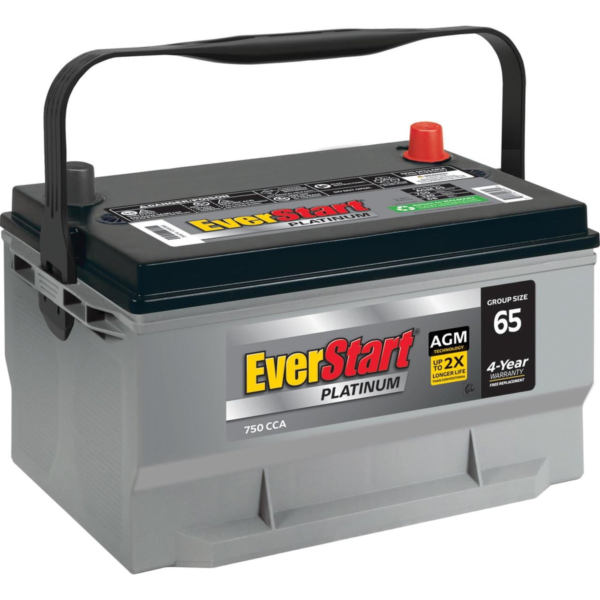 EverStart Platinum AGM Automotive Battery, Group Size 65