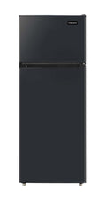 Frigidaire 7.5 Cu. ft Top Freezer Refrigerator, Compact Fridge for Apartment, Kitchen, Office, Garage, Black