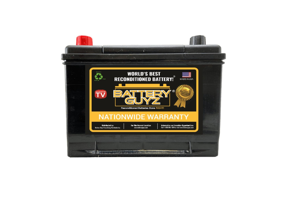 Battery Guyz Reconditioned Lead Acid Automotive Battery, Group Size 26, 12Volt, 525 CCA