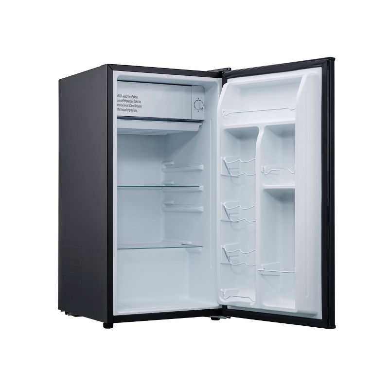Whirlpool 3.3 cu ft Dorm Refrigerator with Freezer Black