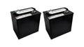 Pacer P-105 6 Volt 220Ah Deep Cycle Battery - Replaces Trojan T-105 | Set of 2
