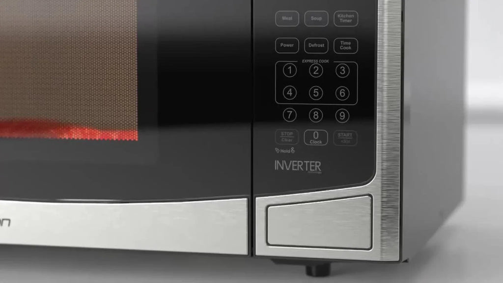 2026 NewEmerson 1.2 Cu Ft, 1000W Stainless Steel Countertop Microwave Oven with Inverter Technology, Touch Control, MWI1212SS