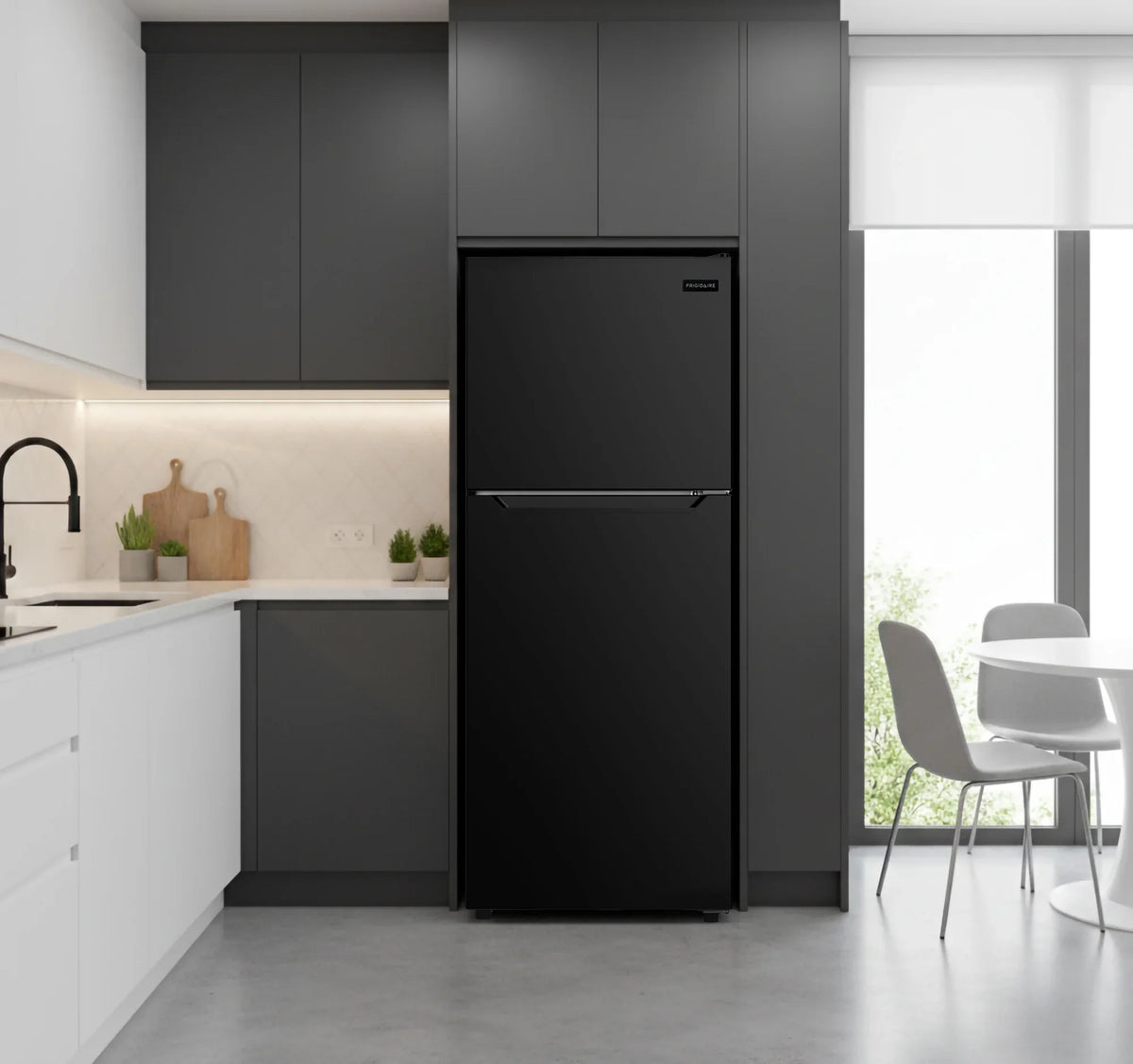 2026 NewFrigidaire 10 Cu. Ft. Top Mount Refrigerator, Frost Free, Platinum, EFR1033-SS-6Com