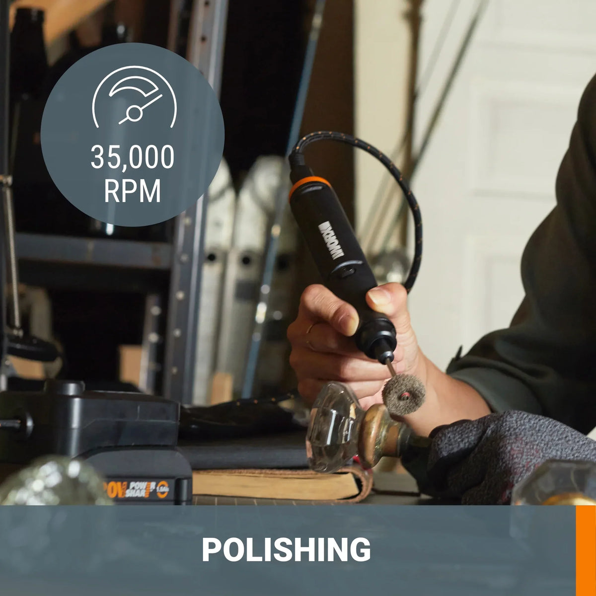 2026 New Worx MakerX WX739L 20V Cordless Rotary Tool Kit