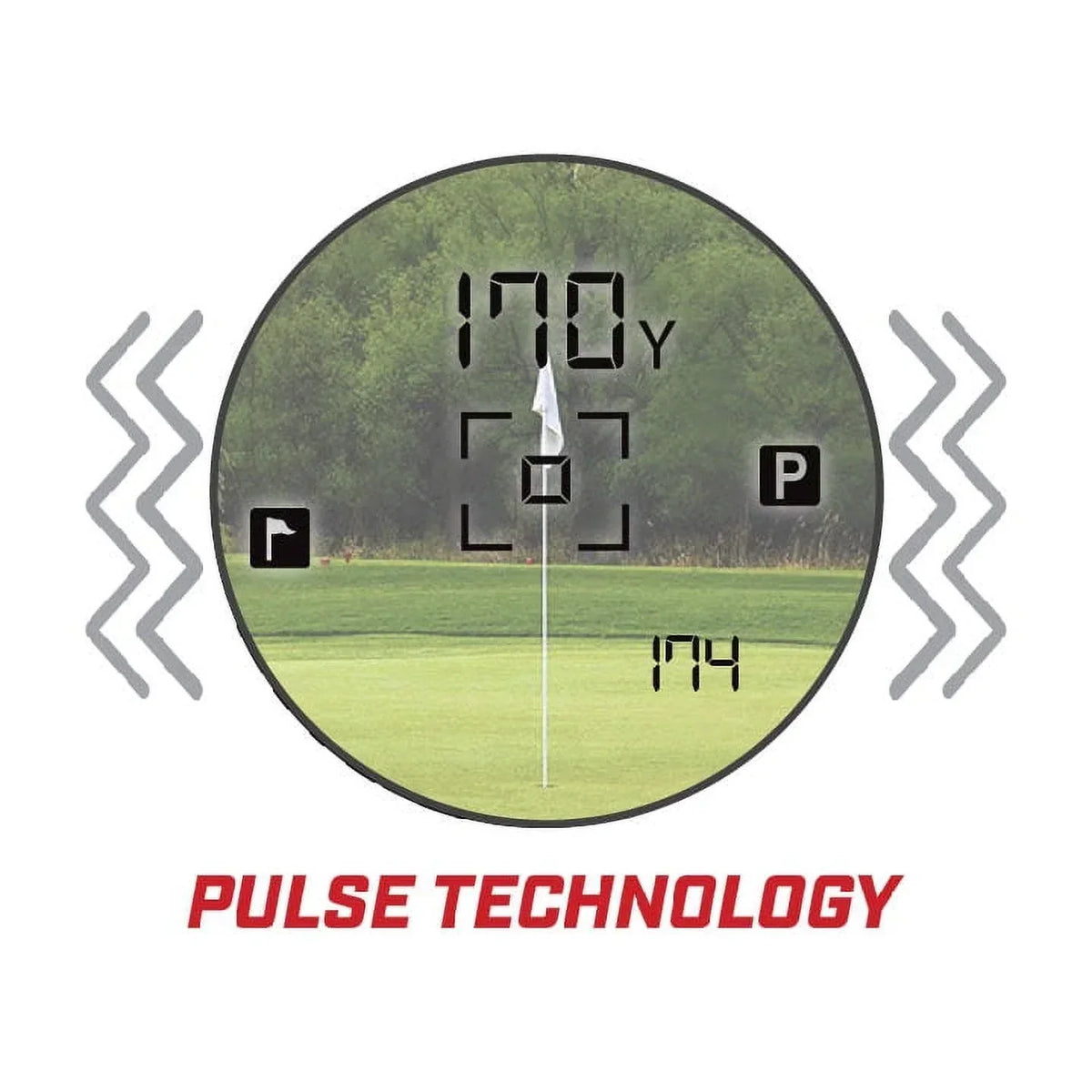 2026 NewCallaway LS Slope Golf Laser Rangefinder, with Pulse Confirmation